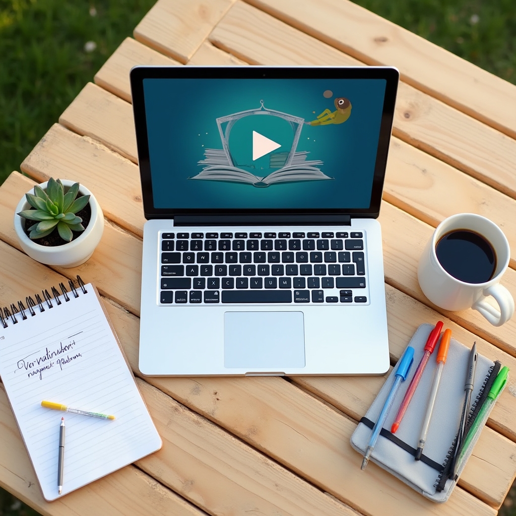 Schermata di un video tutorial sulla gestione finanziaria per studenti universitari